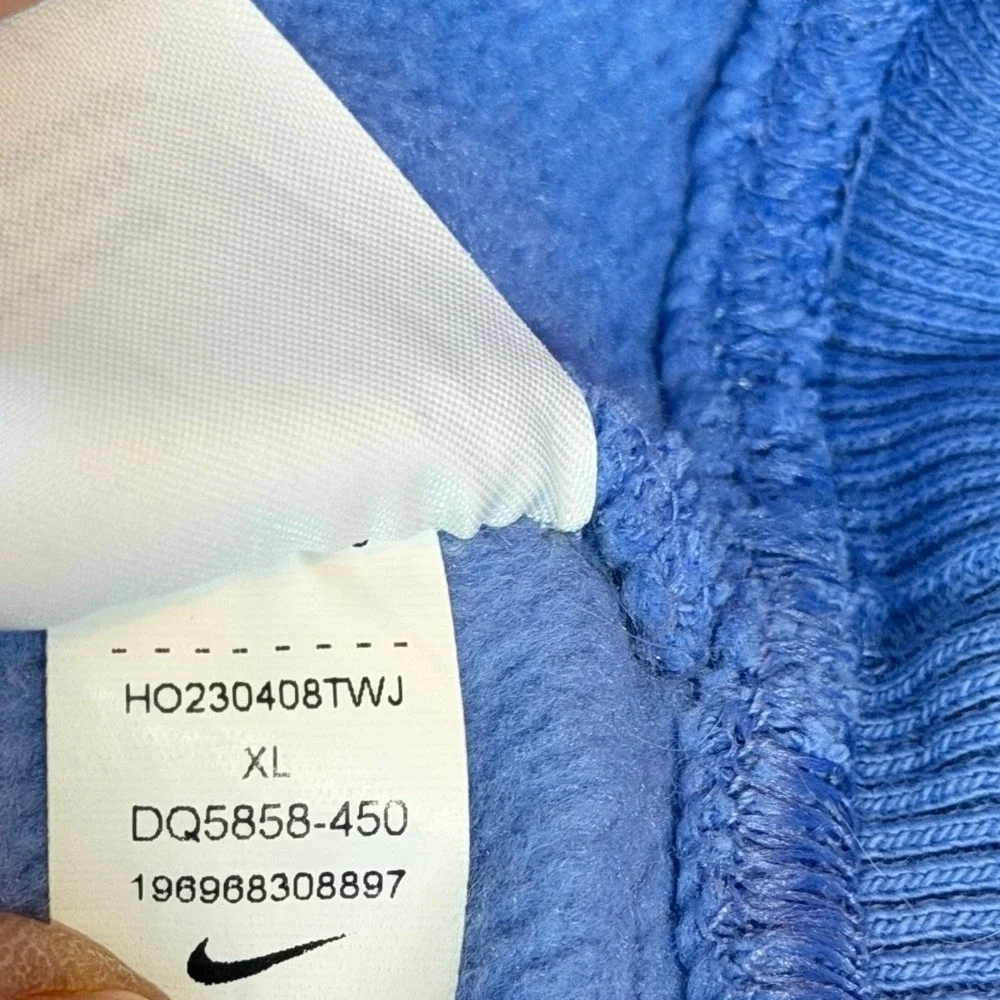 Nike Sportswear Phoenix Fleece Oversized Hoodie Blue DQ5858-450 Womens XL